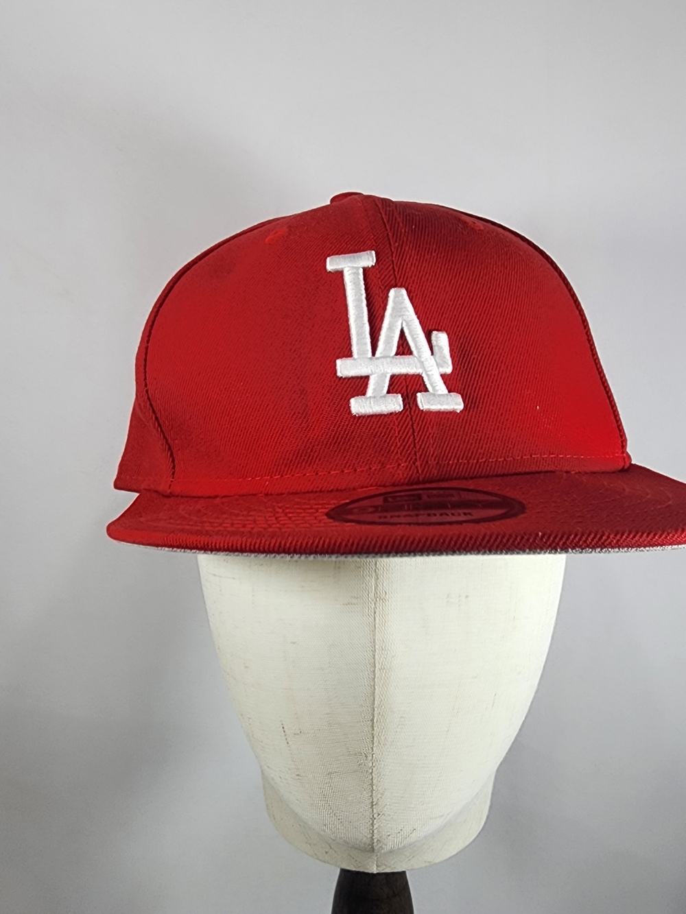 New Era 9FIFTY Snapback Los Angeles Dodgers MLB Hat Red/White Style 12103644
